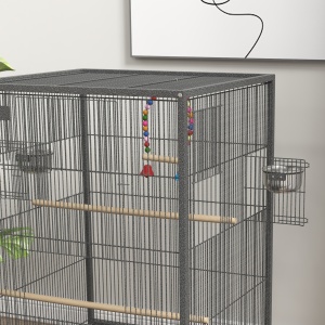 Colivie pentru Pasari – 48×46×74 cm cu Suport Rulant - Img 9