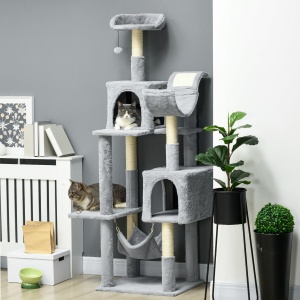 Copac Pisici 177 cm – Turn Catarat Multi-Nivel pentru Interior - Img 2