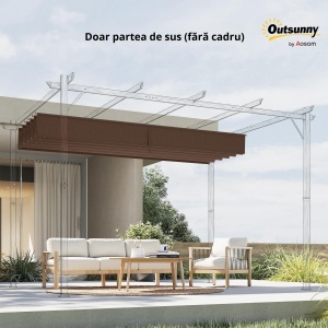 Copertina Pergola din Poliester Rezistent 350×260 cm - Img 9