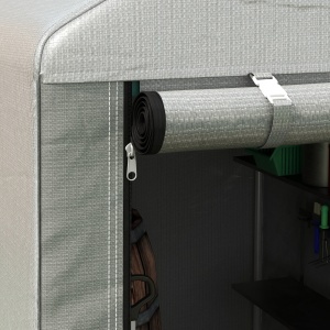 Cort Garaj Moto 120×179×165 cm – Cu Fermoar, Protectie Exterior - Img 8