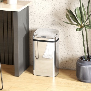 Cos de gunoi cu senzor 30L inox elegant - Img 9