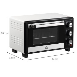 Cuptor Electric Ventilat – 44×32×28 cm, Cu Tava & Gratar - Img 3