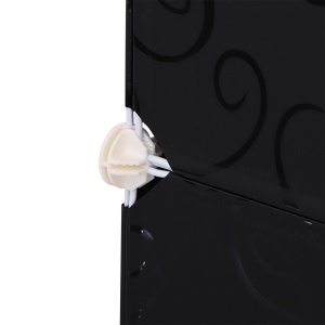 Dulap Modular 12 Cuburi DIY – Alb & Negru 111×47×145 cm - Img 7