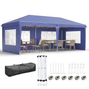 Foisor de Gradina 6x3 m Reglabil in Inaltime - Img 1