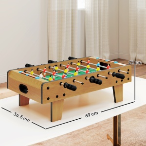 Fotbal de Masă Pliabil pentru Adulți și Copii din MDF 69x36.5x22 cm - Img 3