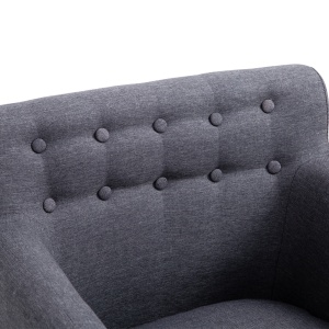 Fotoliu Nordic – Gri inchis, Design Elegant & Confortabil - Img 8