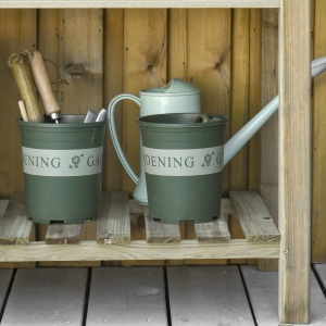 Jardiniera Inaltata din Lemn cu Picioare si Polita Inferioara pentru Gradina si Balcon 91x51x76cm - Img 9