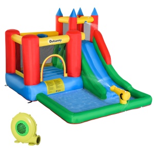 Joc Gonflabil Copii 330×245×215 cm – Tobogan, Piscina & Trambulina