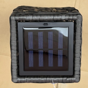 Lampă Solară de Grădină cu Iluminare LED și Aprindere Automată, 20x20x68 cm, Gri - Img 8