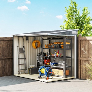Magazie Metalică Galvanizată 7 x 5ft, cu Ușă Glisantă - Img 9