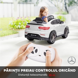 Masina Electrica Copii – Mercedes, 3-5 Ani cu Centura Siguranta - Img 5