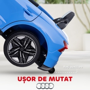 Mașinuta Electrică Copii 12V 4.5Ah 25kg pentru Copii Albastră - Img 6
