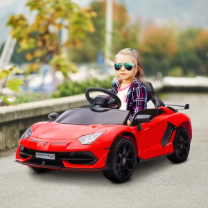 Mașinuță Electrică pentru Copii 3-5 Ani cu Uși Fluture, Mașinuță Electrică cu Telecomandă, 107,5x63x42 cm, Roșu - Img 2