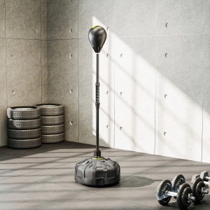 Minge de Box de Podea Bază Umplută Înălțime Reglabilă 145-180 cm - Img 9