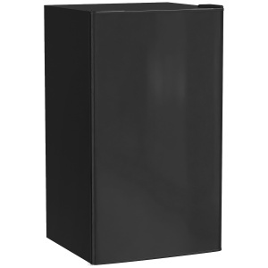 Mini Frigider 91L MonoPortă Reversibil cu Congelator și Temperatură Reglabilă, Negru