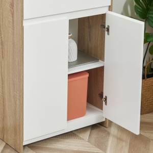 Mobilier Baie Lemn & Alb – Compact, Multifunctional si Elegant - Img 6