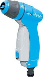 Pistol pentru stropit 3 jeturi cu duza reglabila din plastic Aquacraft Soft-Touch