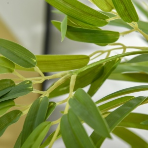 Planta Artificiala de Bambus 150 cm Inaltime cu Ghiveci Inclus pentru Interior si Exterior - Verde - Img 9