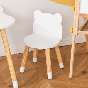 Qaba Set Masa & Scaun Lemn Copii – Pentru Joaca, Desen & Activitati - Img 8