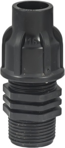Racord filet exterior 16x1" pentru teava LDPE