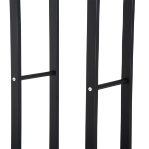 raft stocare lemne, vertical, de interior, 40x25x150cm - Img 9