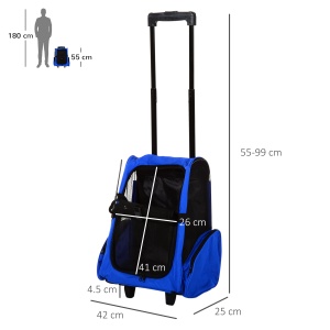 rucsac transport animale mici, 36x30x49 - Img 3
