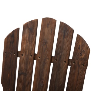 Scaun Balansoar de Gradina din Lemn de Molid, Culoarea Lemn 88x68x92cm - Img 8