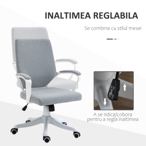 Scaun Ergonomic Birou – Pivotant, Reglabil & Cu Balansoar - Img 4