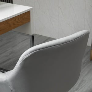 scaun ergonomic de birou, 59x58x80-90 cm, gri - Img 9