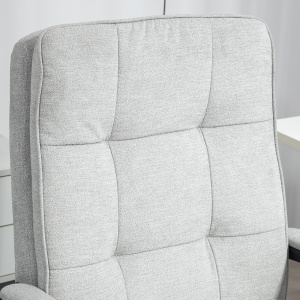 Scaun Ergonomic de Birou cu Spatar inalt Gri - Img 9