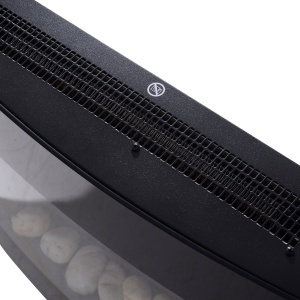 Șemineu Electric de Perete din Inox și Sticlă Temperată, Putere 900W/1800W, Design Modern pentru Casă și Birou - Img 8