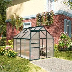 Sera Walk-In Aluminiu & Policarbonat – Ventilatie si Jgheab - Img 2