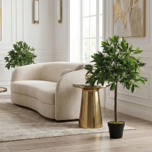 Set de 2 Arbori de Dafin in Ghiveci, Plante Artificiale din Plastic, inaltime 90 cm, pentru Interior si Exterior - Img 8