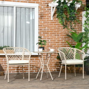 Set de Mobilier de Gradina din 3 piese din Ratan - Img 2