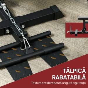 Stație Fitness Multifuncțională cu Lat Machine și Șezut Reglabil - Img 7