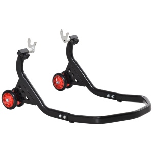 Stender spate Universal de Ridicare pentru Motociclete pana la 200 kg, Negru - Img 1