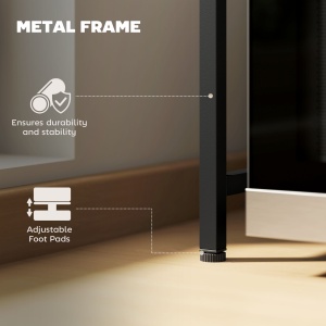 Suport extensibil pentru cuptor cu microunde pe 2 niveluri cu 3 cârlige, din metal, negru - Img 6