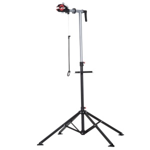 suport reparare bicicleta 75x75x100-160cm, negru - Img 8