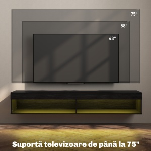 Suport TV Suspendat – LED & Rafturi, Televizoare pana la 190 cm - Img 6