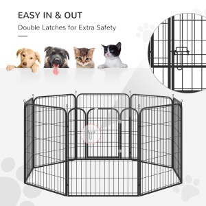 tarc Modular Animale 79×100 cm – 8 Panouri Metalice Interior/Exterior - Img 5