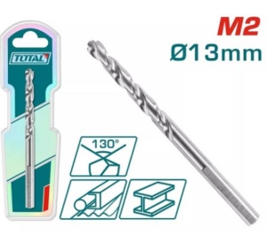 TOTAL - BURGHIU PENTRU METAL M2 HSS - 13mm (INDUSTRIAL)