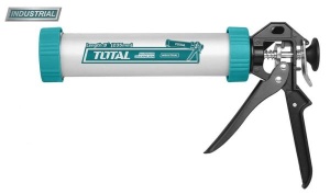 TOTAL - PISTOL PENTRU SILICON - 9" - TUB SI MANER ALUMINIU RANFORSAT (INDUSTRIAL)
