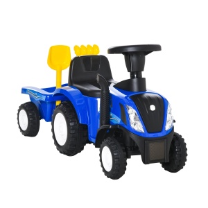 Tractor Ride-On pentru Copii – cu Remorca, 12-36 Luni - Img 1