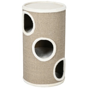Ansamblu pentru pisici, Turn din Sisal pentru animale de companie cu planforme cu invelis moale