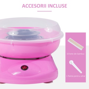 Aparat pentru Vată de Zahăr din PP, Inox și Aluminiu - Img 6