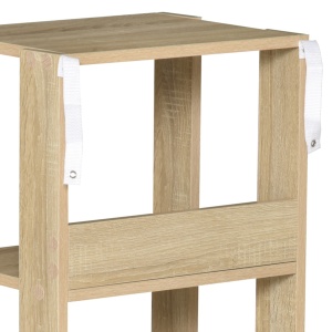 biblioteca din lemn cu 3 rafturi, 40x29.2x87.9cm - Img 9