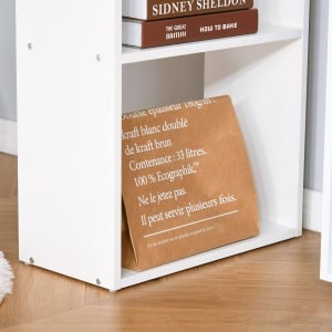 birou modern cu biblioteca 120x55x120cm - Img 9
