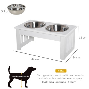boluri hrana animale, suport inclus, 44x24x15cm - Img 3