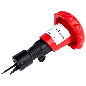 Burghiu manual 15mm pentru gaurirea tevilor PE Al-Magor