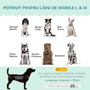 Canapea Verde pentru Caini pana la 32kg - Img 4